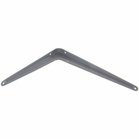 HILLMAN BRACKET SHELF GRAY 8 IN X 10 IN 852018